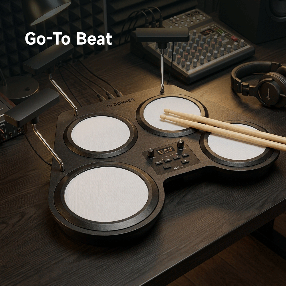 Donner Beat Go Test: Das beste portable E-Drum Set für Zuhause & Gigs?