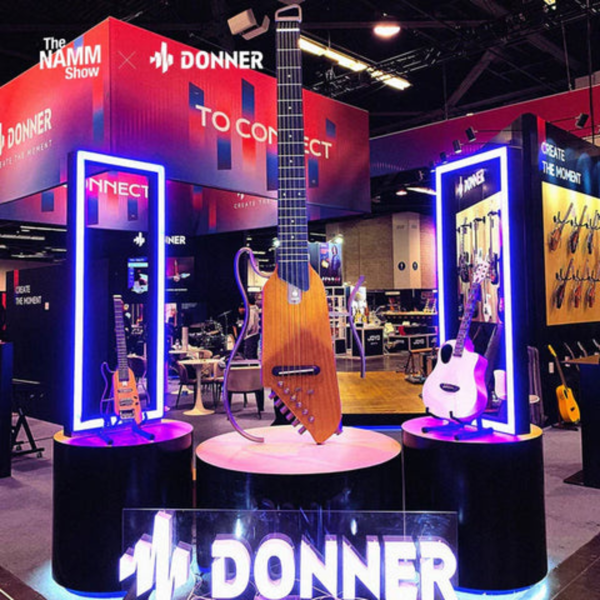 NAMM x Donner 2023: HUSH Series Headless Guitar Neue Mitglieder
