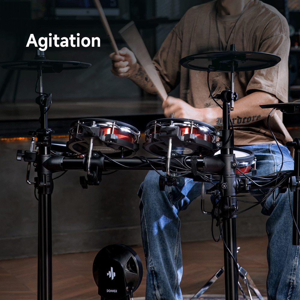 Donner DED-200 MAX E-Drum-Kit: Eine bessere Version eines Donner Classic-Modells