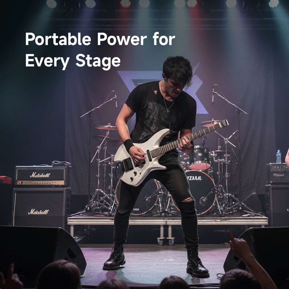 Donner NHL-500 Headless-Gitarre – Kompakt, stimmstabil, bühnenbereit