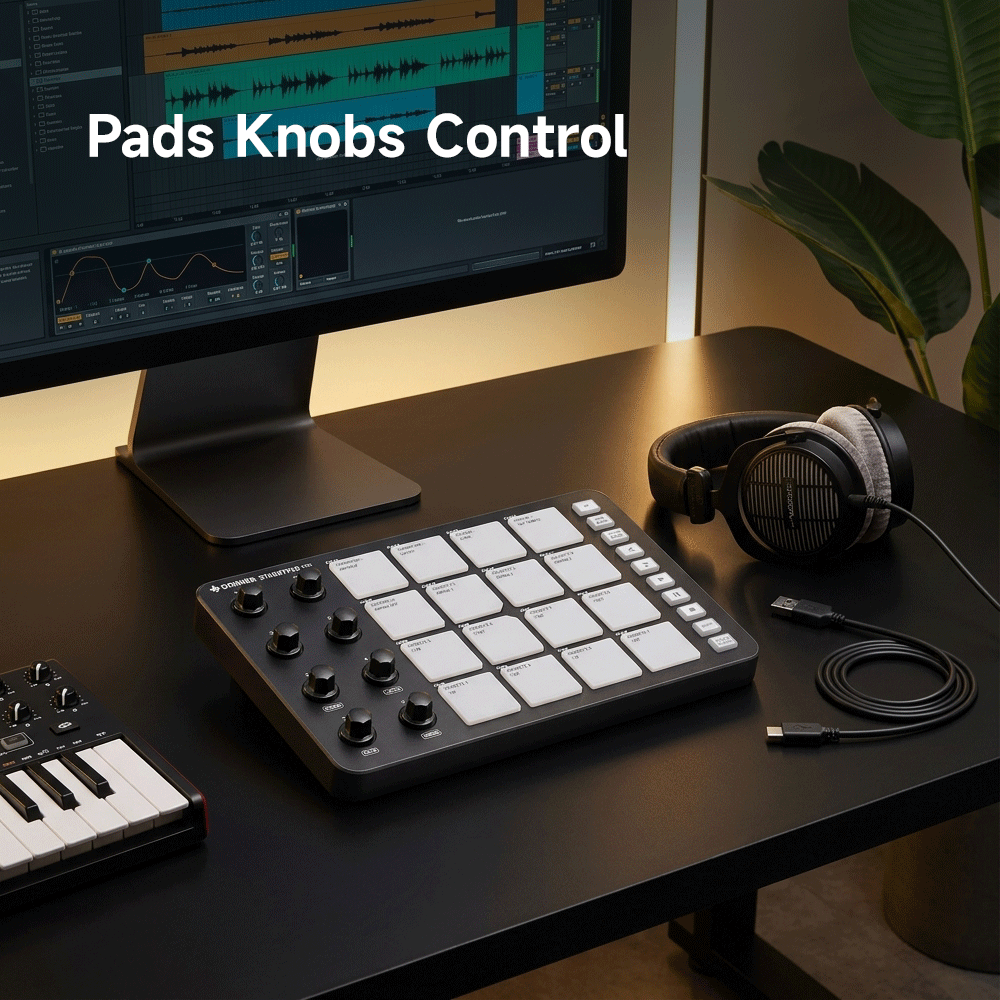 Donner STARRYPAD PRO: MIDI Pad Controller für Beat Making