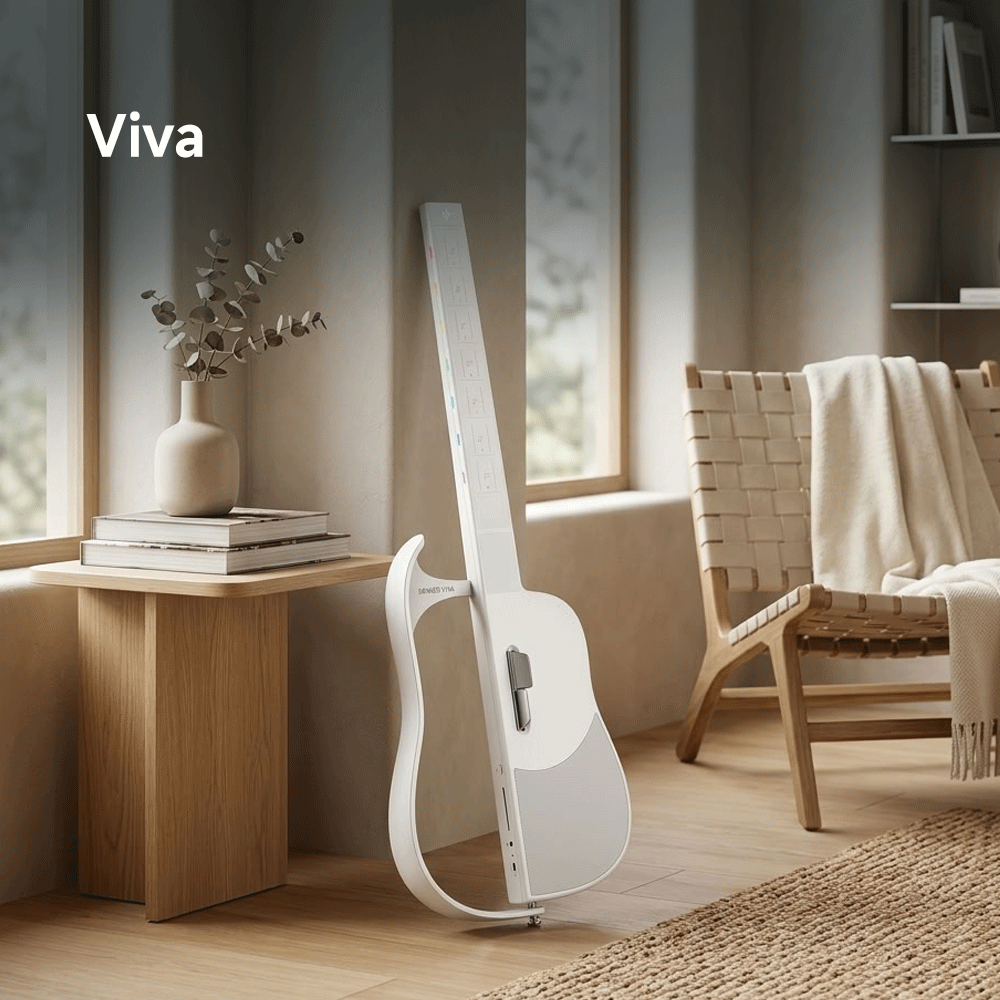 Donner VIVA: saitenlose Smart-Gitarre für Einsteiger & Reisen