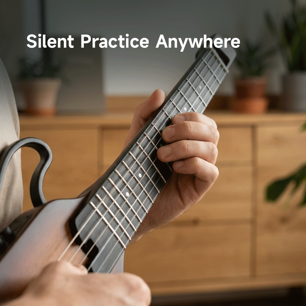 Die 24/7 Gitarre für die deutsche Mietwohnung: Donner HUSH-C im Test