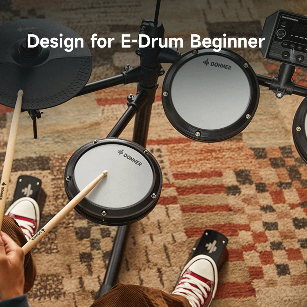 Donner DED-80 E-Drum – Perfektes Einsteiger‑Kit