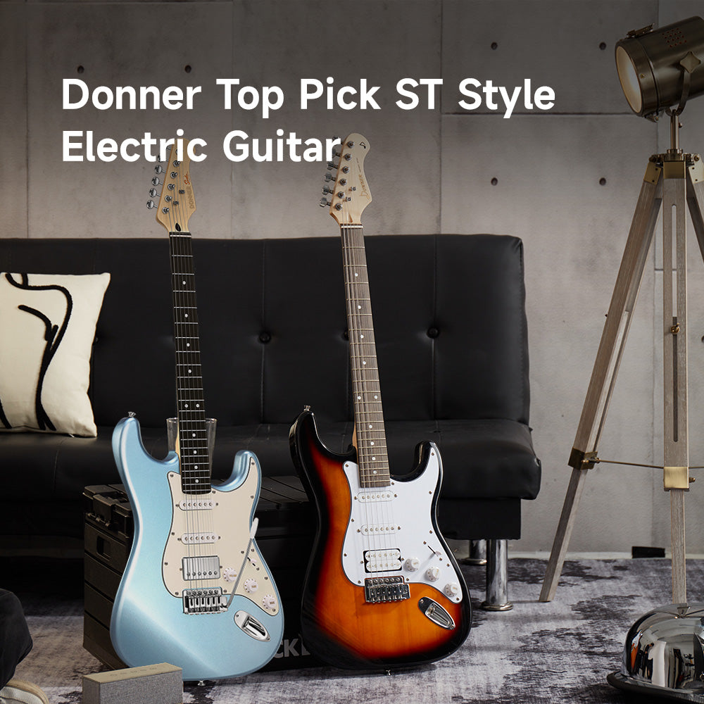 Auswahl des richtigen Gitarren-Kits: Donner DST-100 vs. DST-152