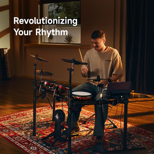 Donner DED-300X – E-Drum Set mit Mesh-Pads und 900+ Sounds