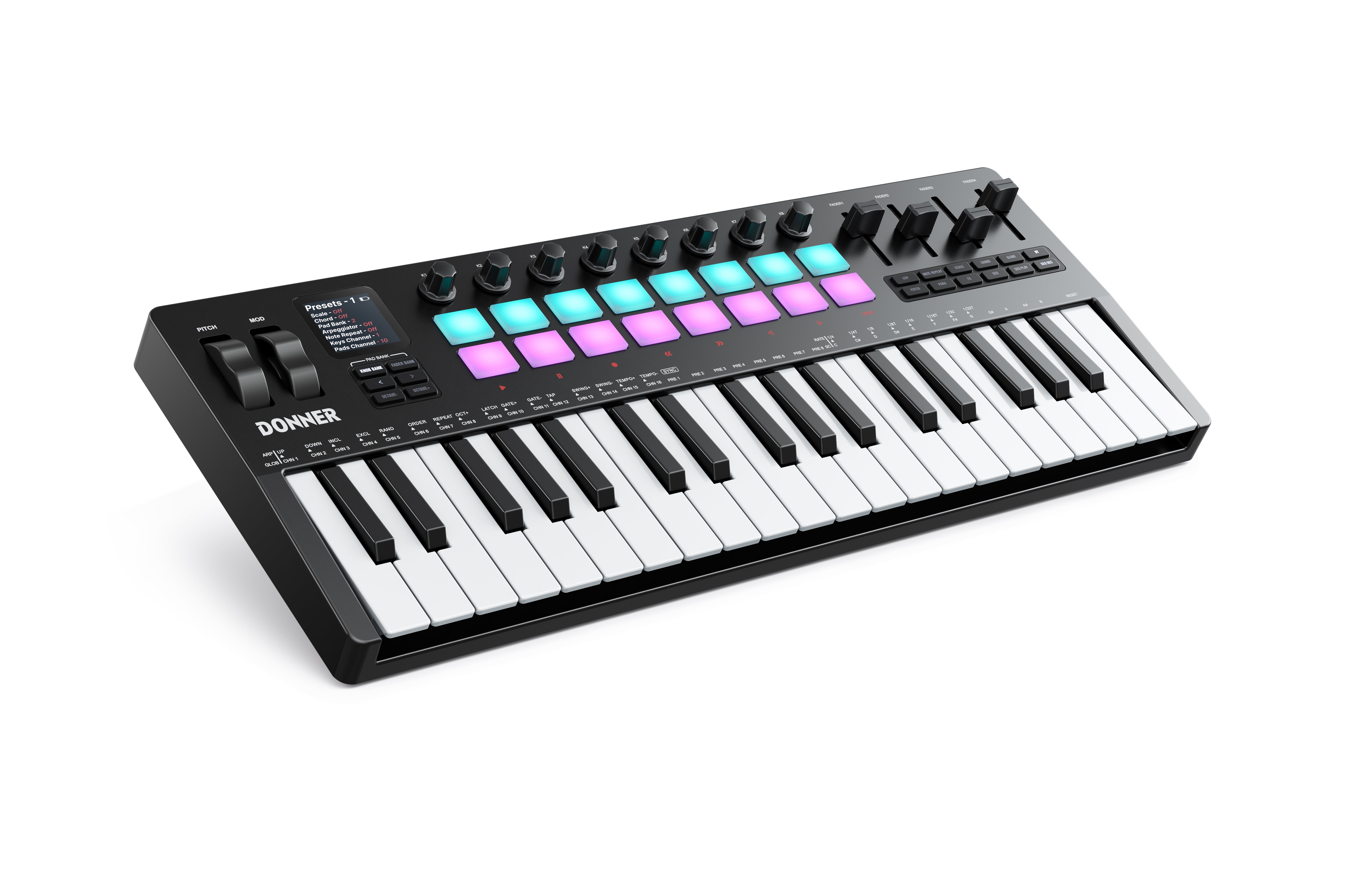 Donner Starrykey-37 Play MIDI Controller