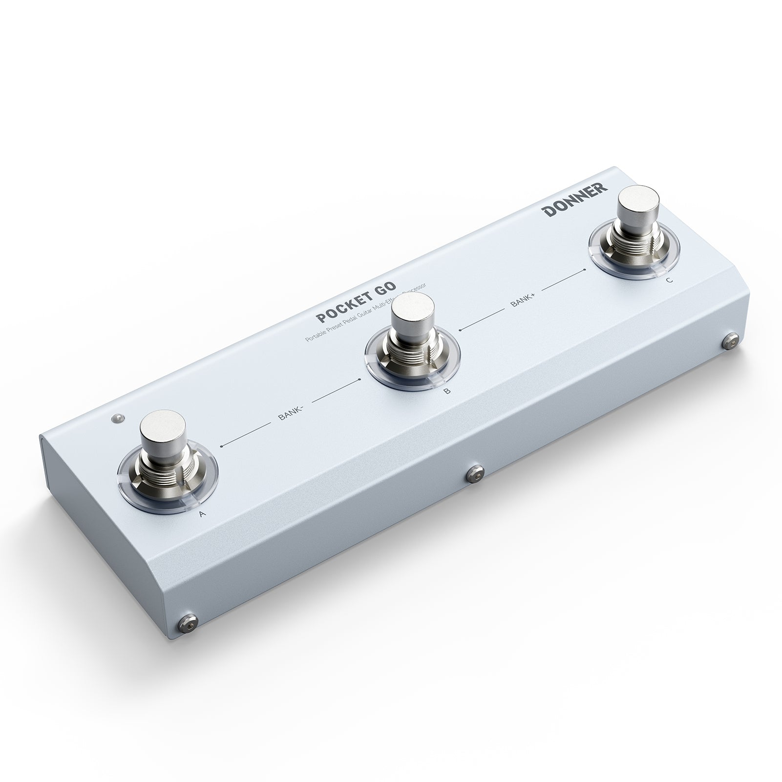 multieffekt pedal gitarre Donner Pocket Go Multieffekt-Prozessorpedal