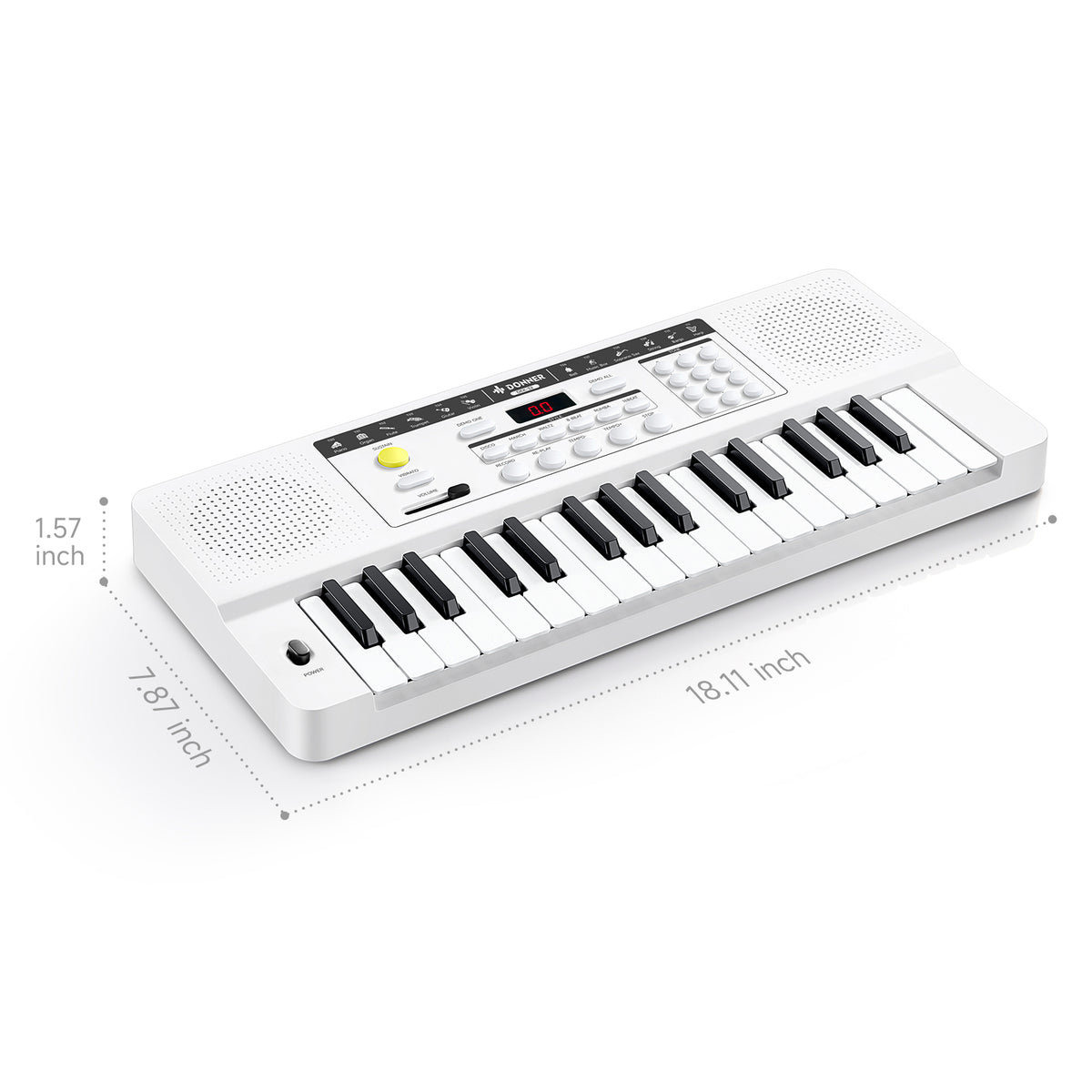 Donner DEK-32 32-Tasten-Keyboard-KIDO 32 Tasten Blau + DEK-32 Weiß##