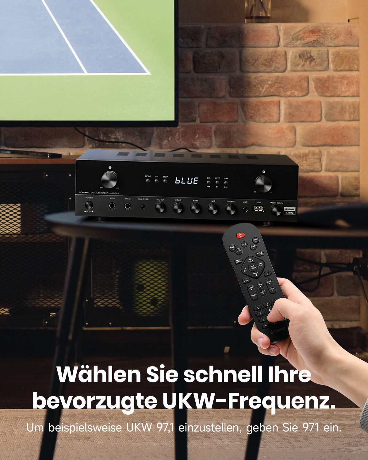Donner MAMP2 2-Kanal-Verstärker