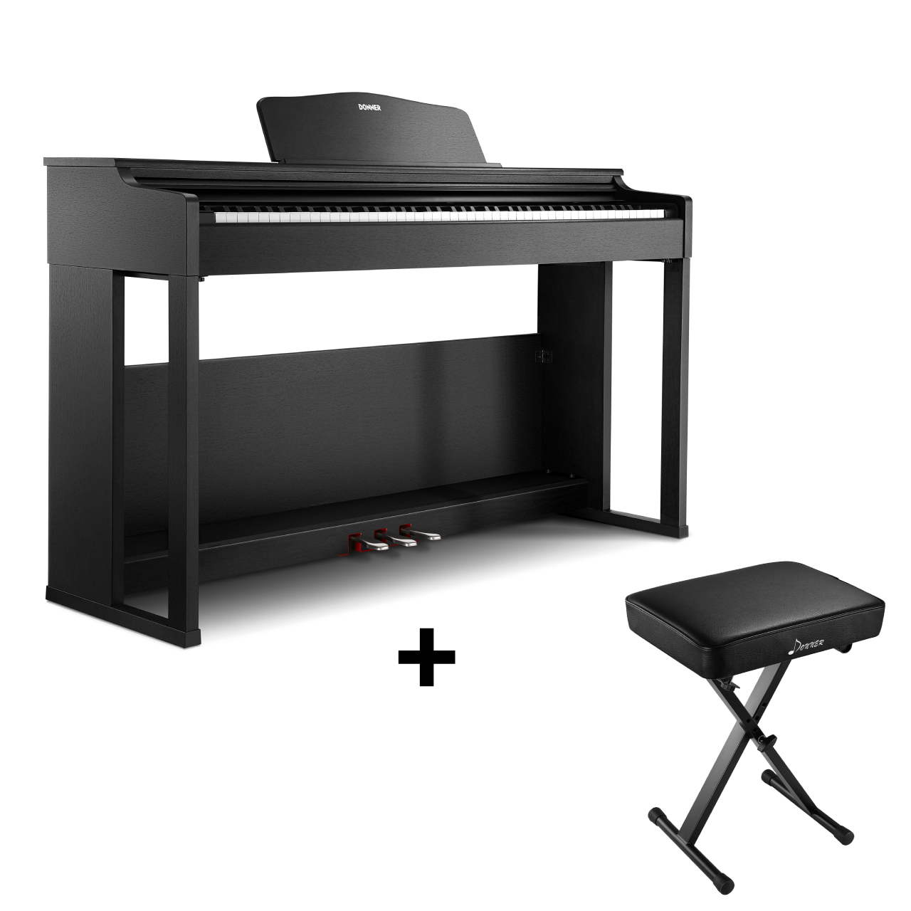 Donner DDP-100S Progressive Hammer-Mechanik Digital Piano