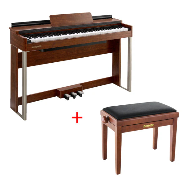 Donner DDP-200 Graded Hammer Action Holz Digital Piano-DDP-200##