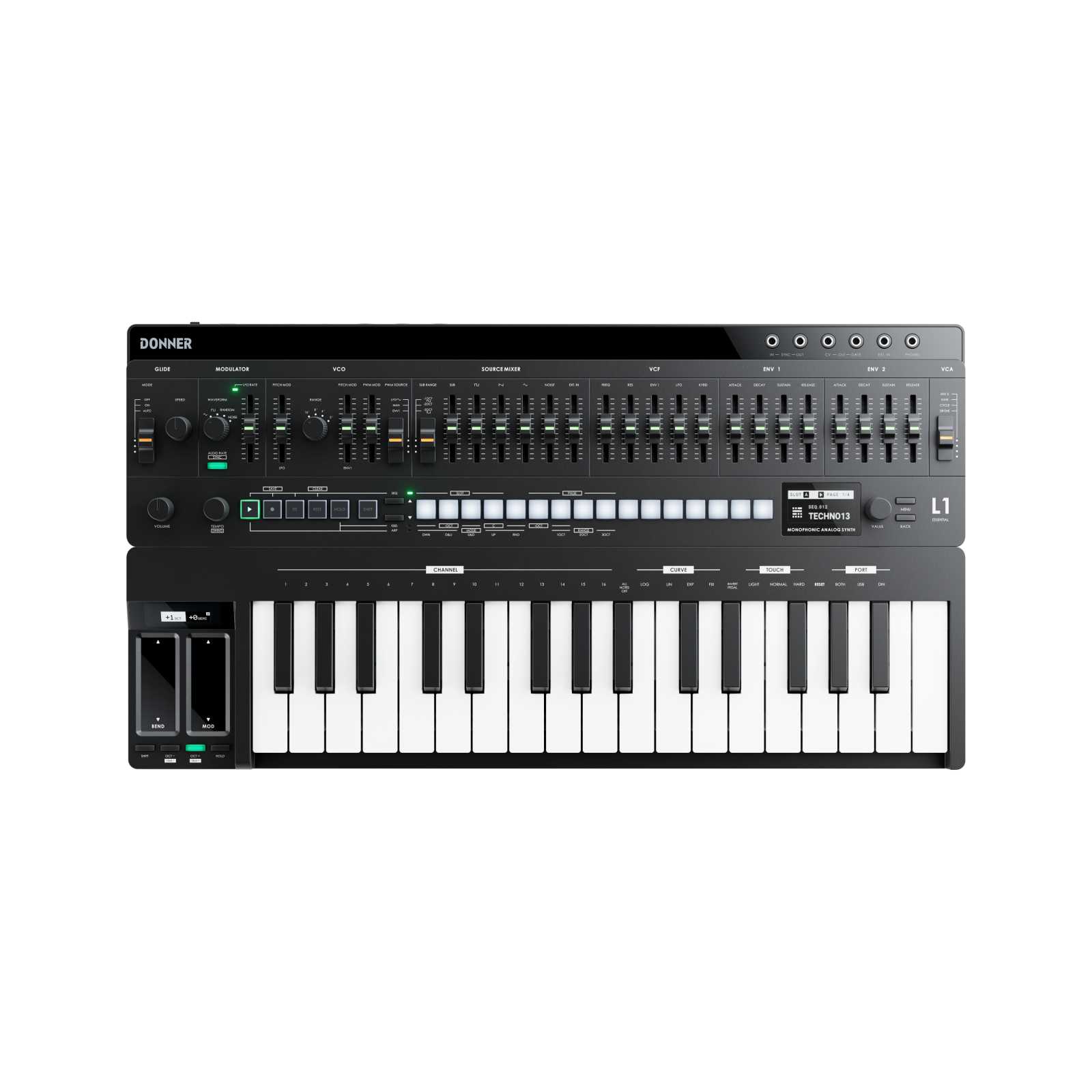 Donner Essential L1 Synthesizer-Bundle##