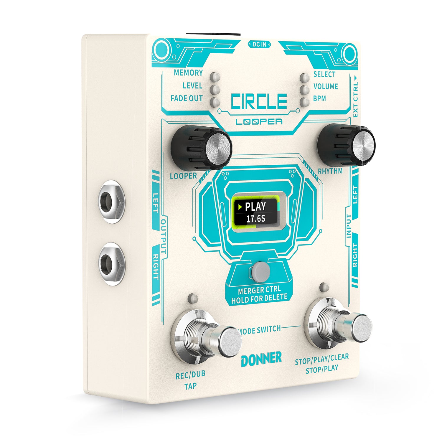 Donner Circle Looper Gitarrenpedal