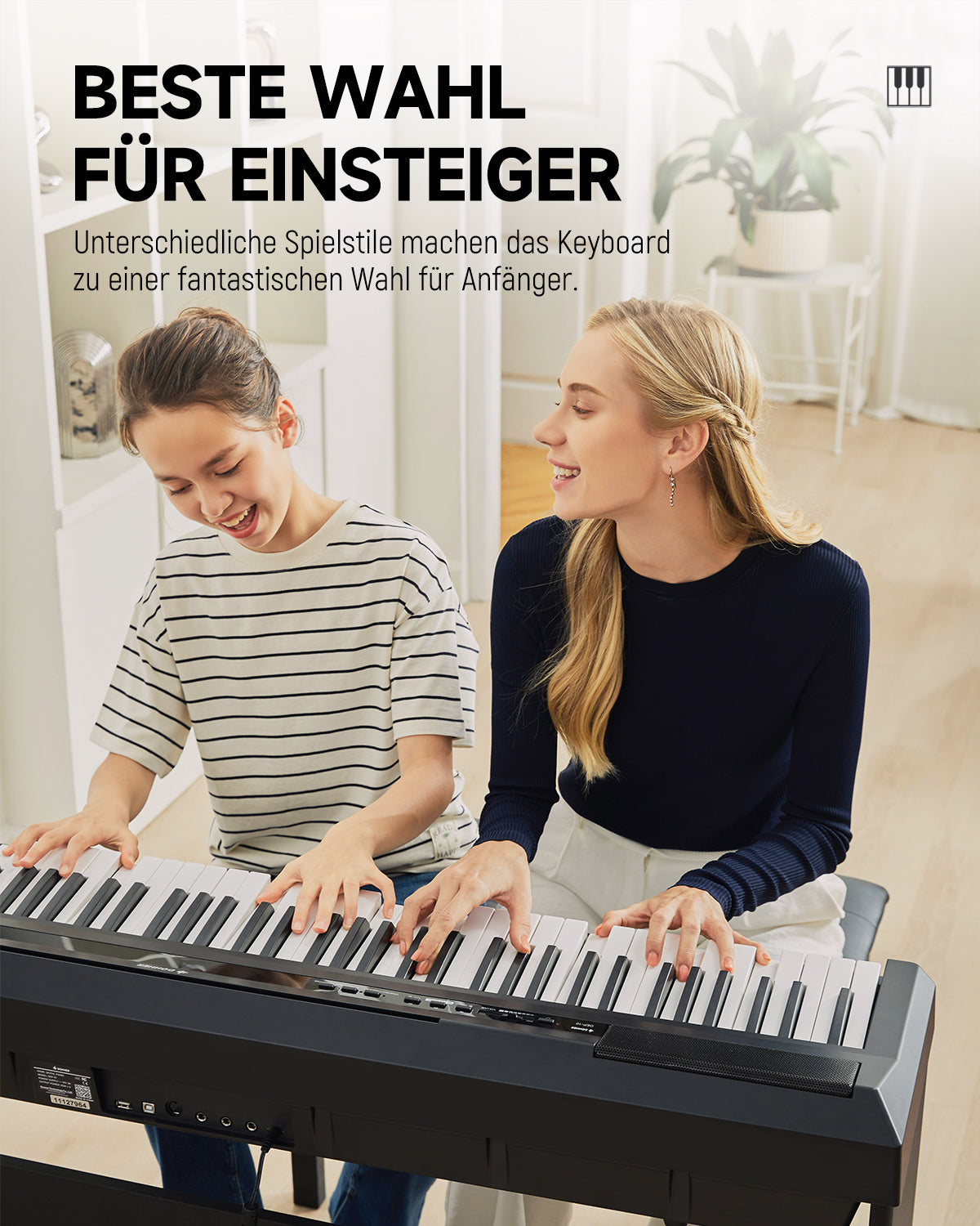 Donner DEP-10 Digital Piano Keyboard 88 Tasten Halbgewichteten