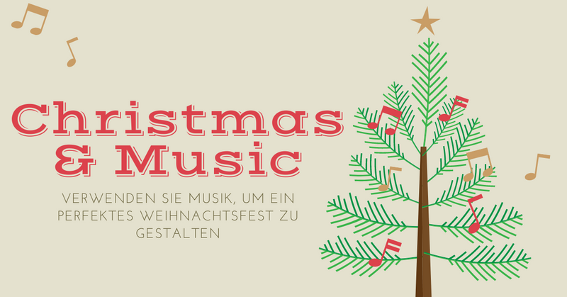 Verwenden Sie Musik, um ein perfektes Weihnachtsfest zu gestalten