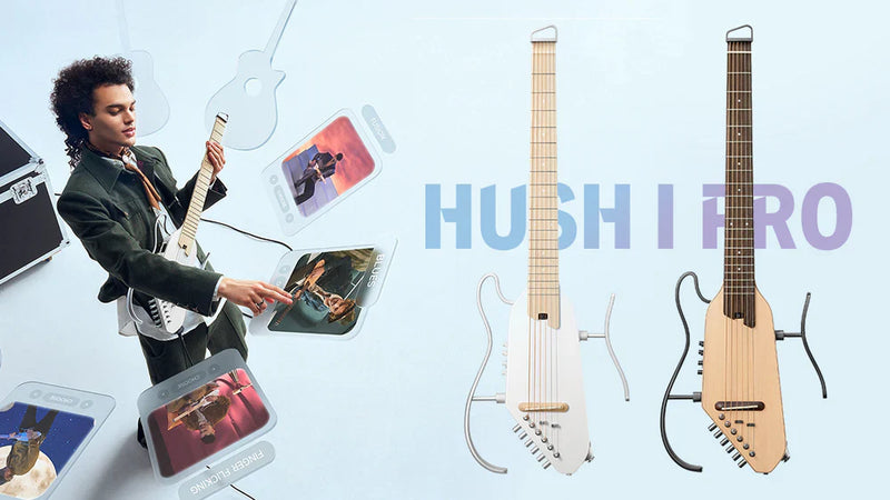 Entdecken Sie die Donner HUSH-I PRO – Reisegitarre mit Top-Technologie