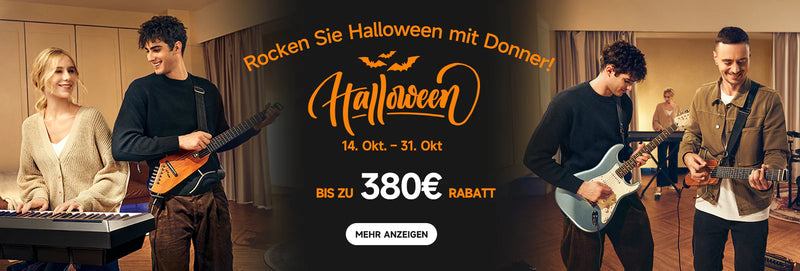 Halloween-Sonderangebote bei Donner – Musikinstrumente zu Gruselpreisen!