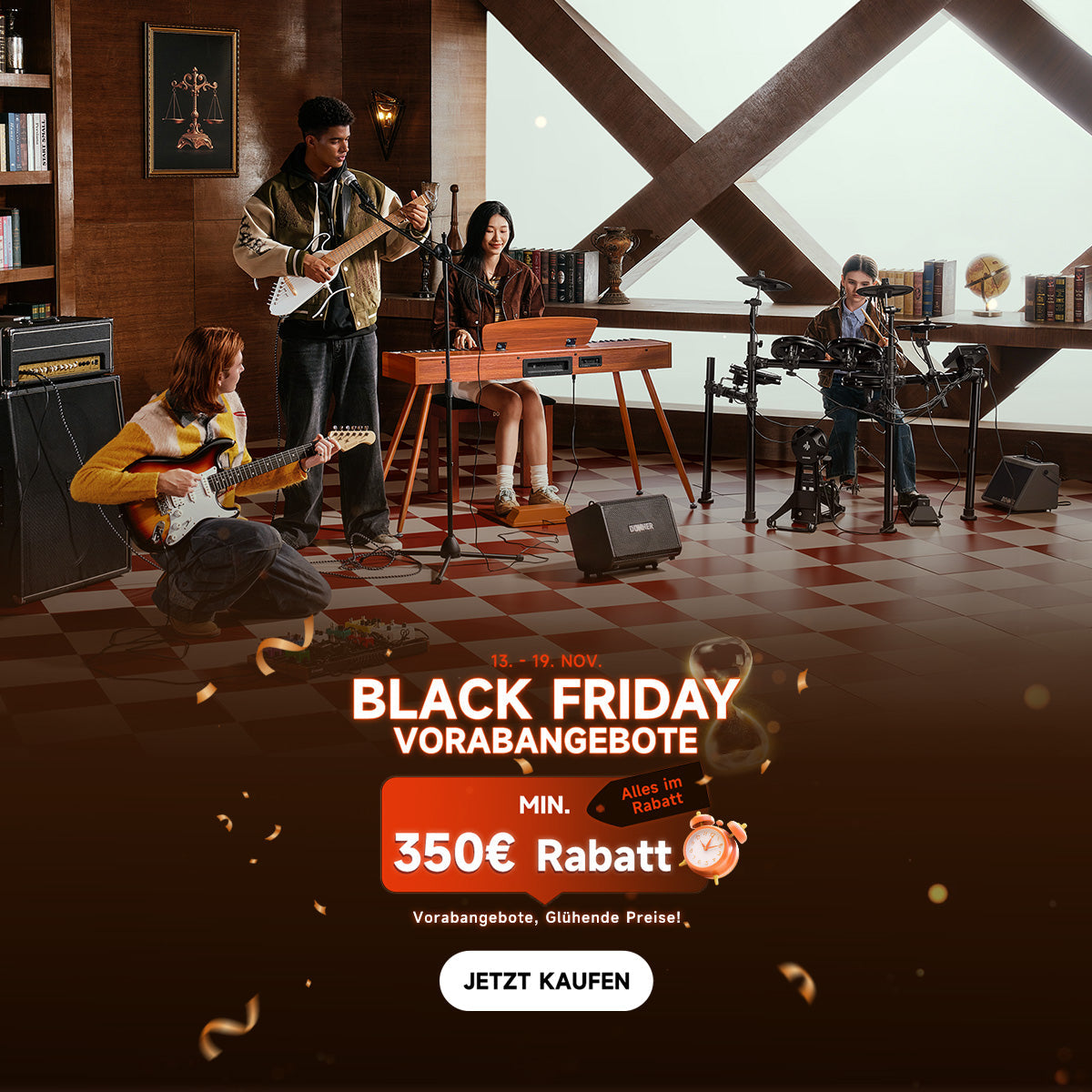 Donner Black Friday Sale 2025: Beste Musikinstrumente Angebote