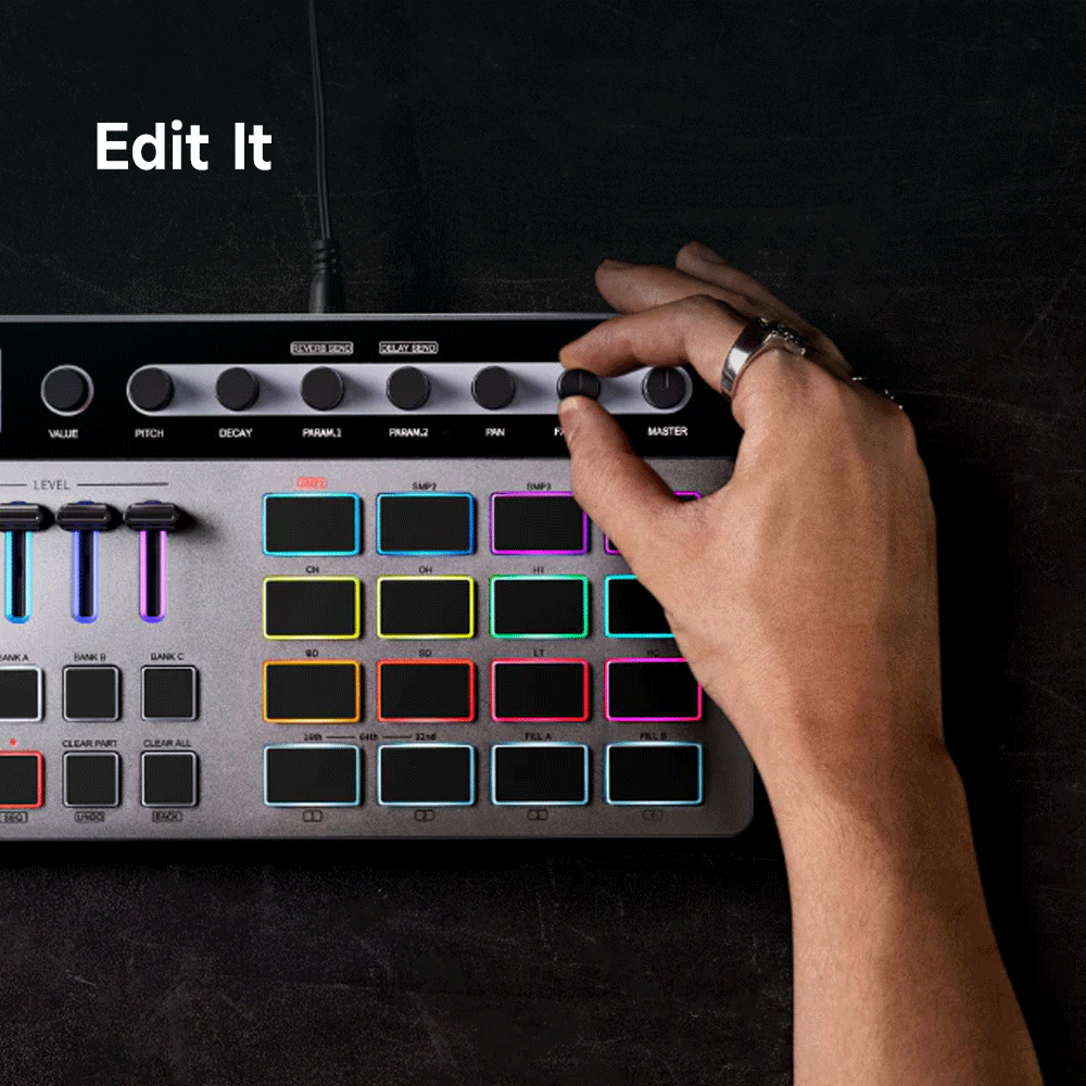 Die Donner Essential D1 Performance Beat Machine Drum Machine