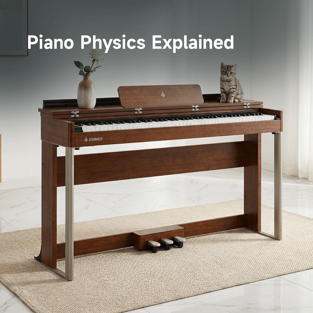 Wie Digitalpianos unsere Finger täuschen: Graded Hammer Mechanik erklärt