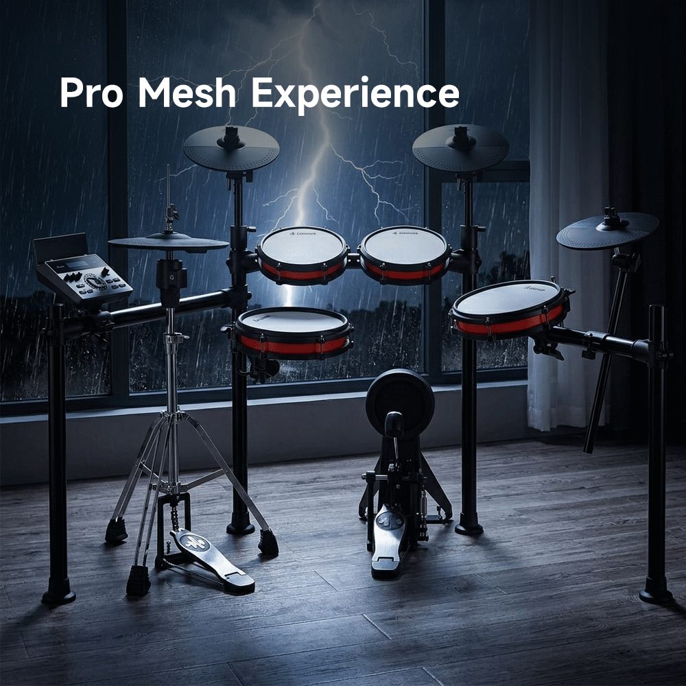 Donner DED-200Pro Test: E-Drum Set Vergleich mit MAX & 200X