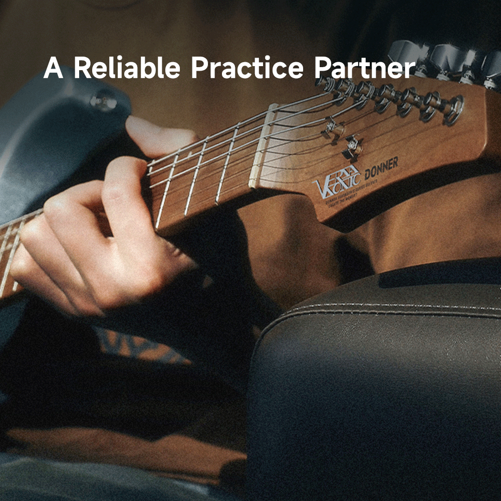 Donner DST-550 E-Gitarre – Perfekt für fortgeschrittene und Profi-Spieler