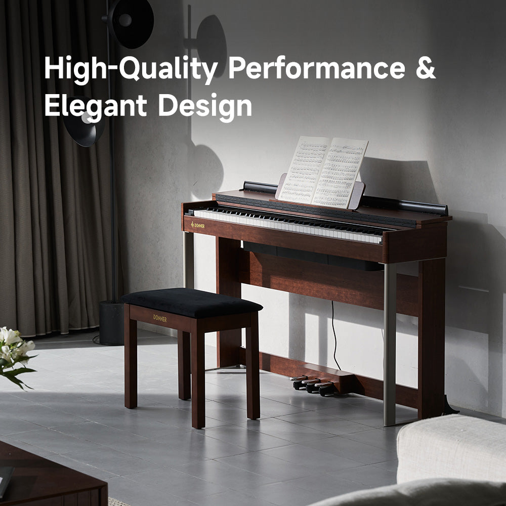 Donner DDP-200 Holz-Digitalpiano mit 88 Tasten im Test