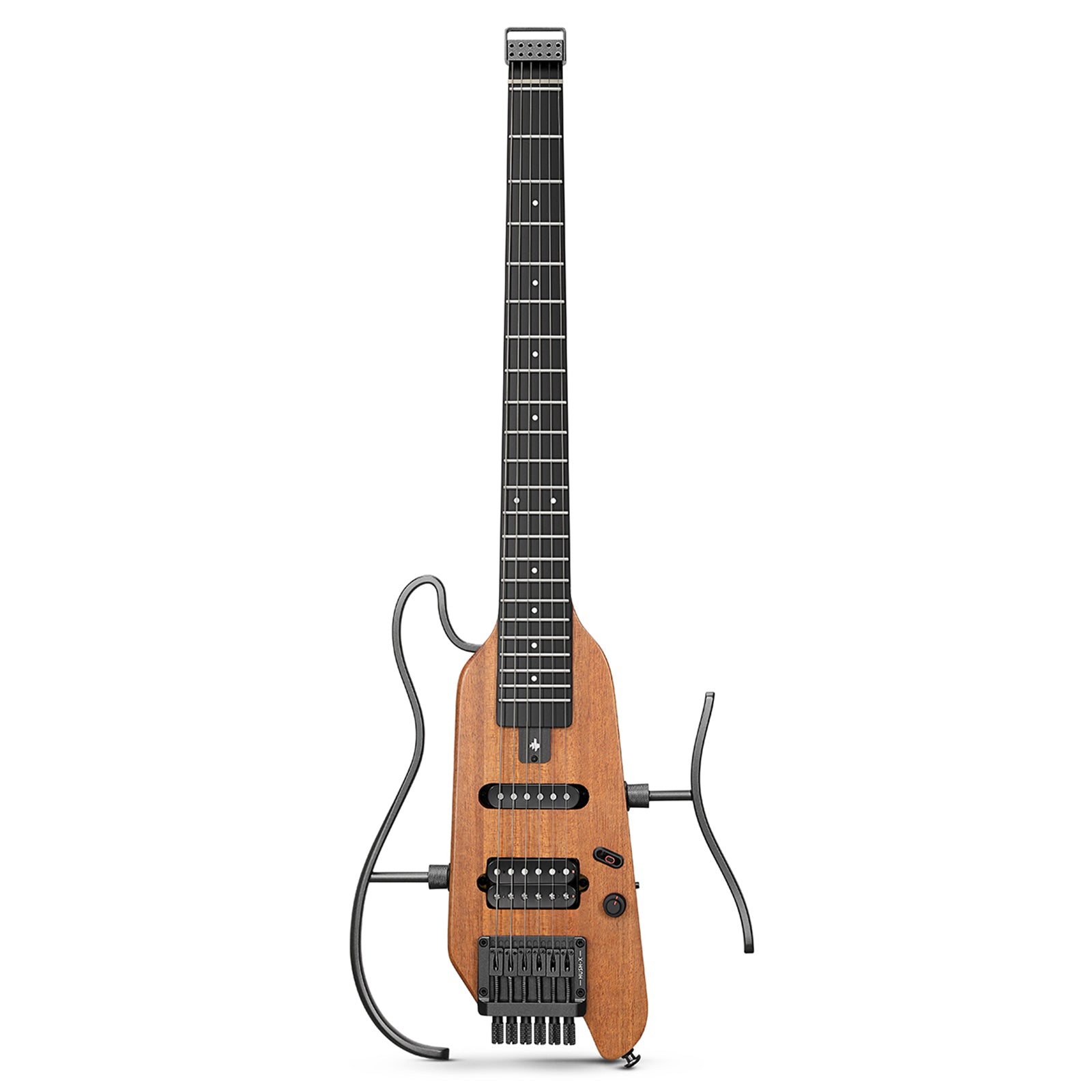 Donner HUSH-X E-Gitarre-Natürlich##