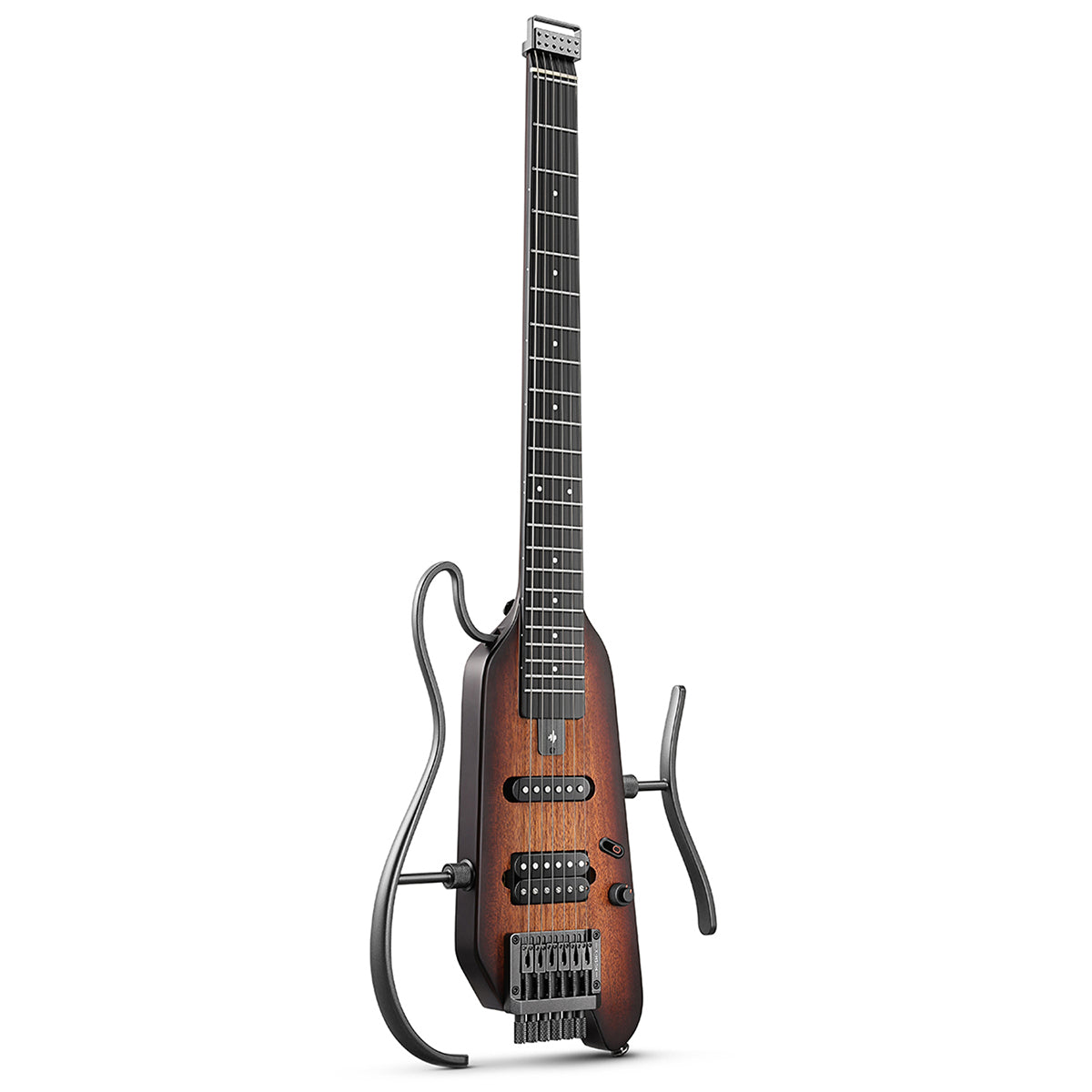 Donner HUSH™ X Kopflose Bauweise E‑Gitarre-Sunburst##