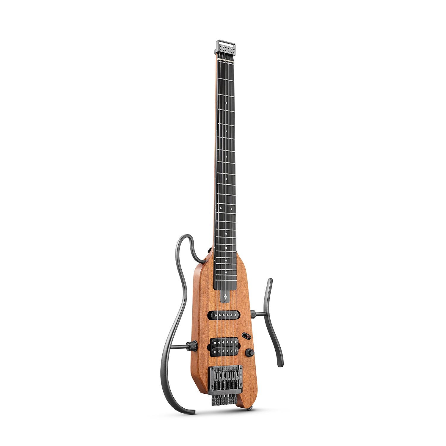 Donner HUSH™ X Kopflose Bauweise E‑Gitarre-Natürlich【Offene Kiste】##