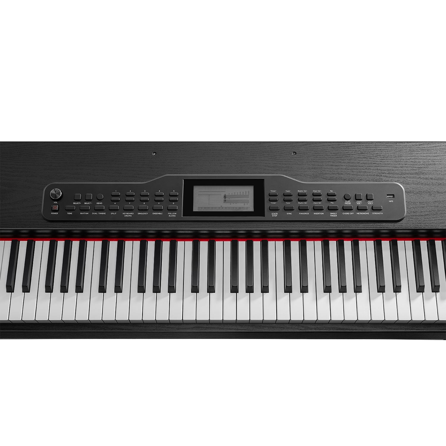 Donner DDP-95 Gewichtete Tastatur Digital Piano-Schwarz##
