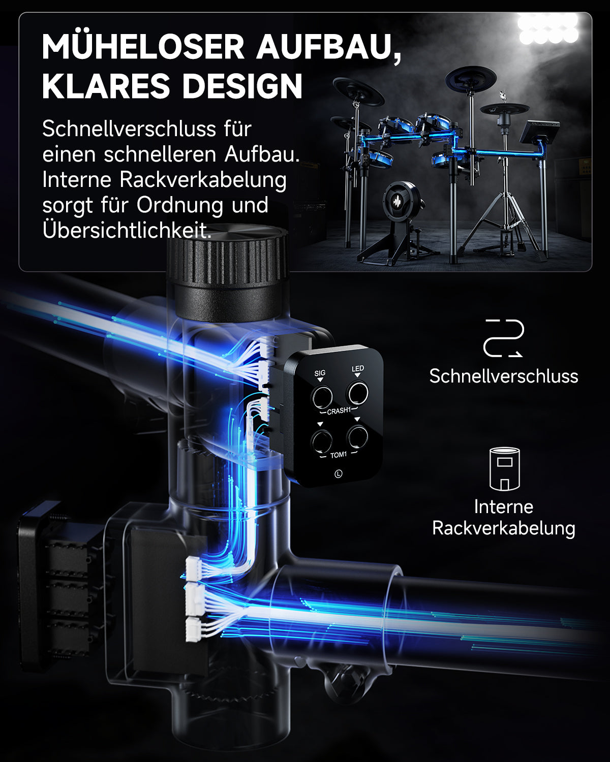Donner BackBeat Pro Elektronisches Schlagzeug