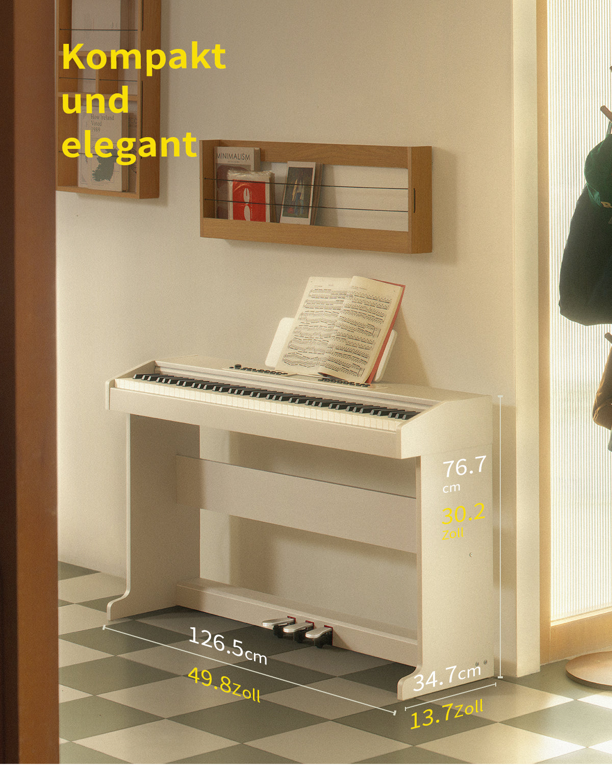 Donner DDP-95 Gewichtete Tastatur Digital Piano