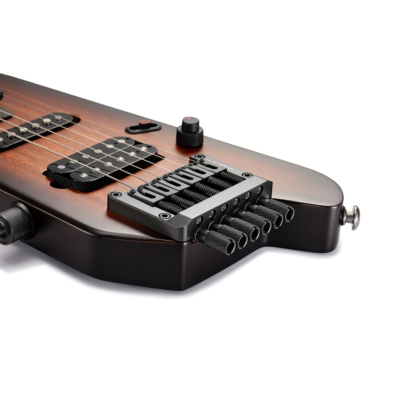 Donner HUSH™ X Kopflose Bauweise E‑Gitarre-Sunburst##