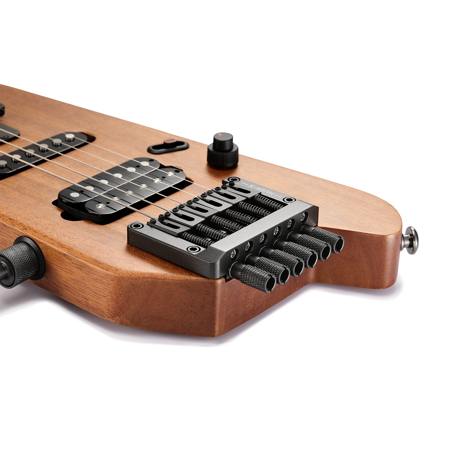 Donner HUSH™ X Kopflose Bauweise E‑Gitarre-Natürlich【Offene Kiste】##