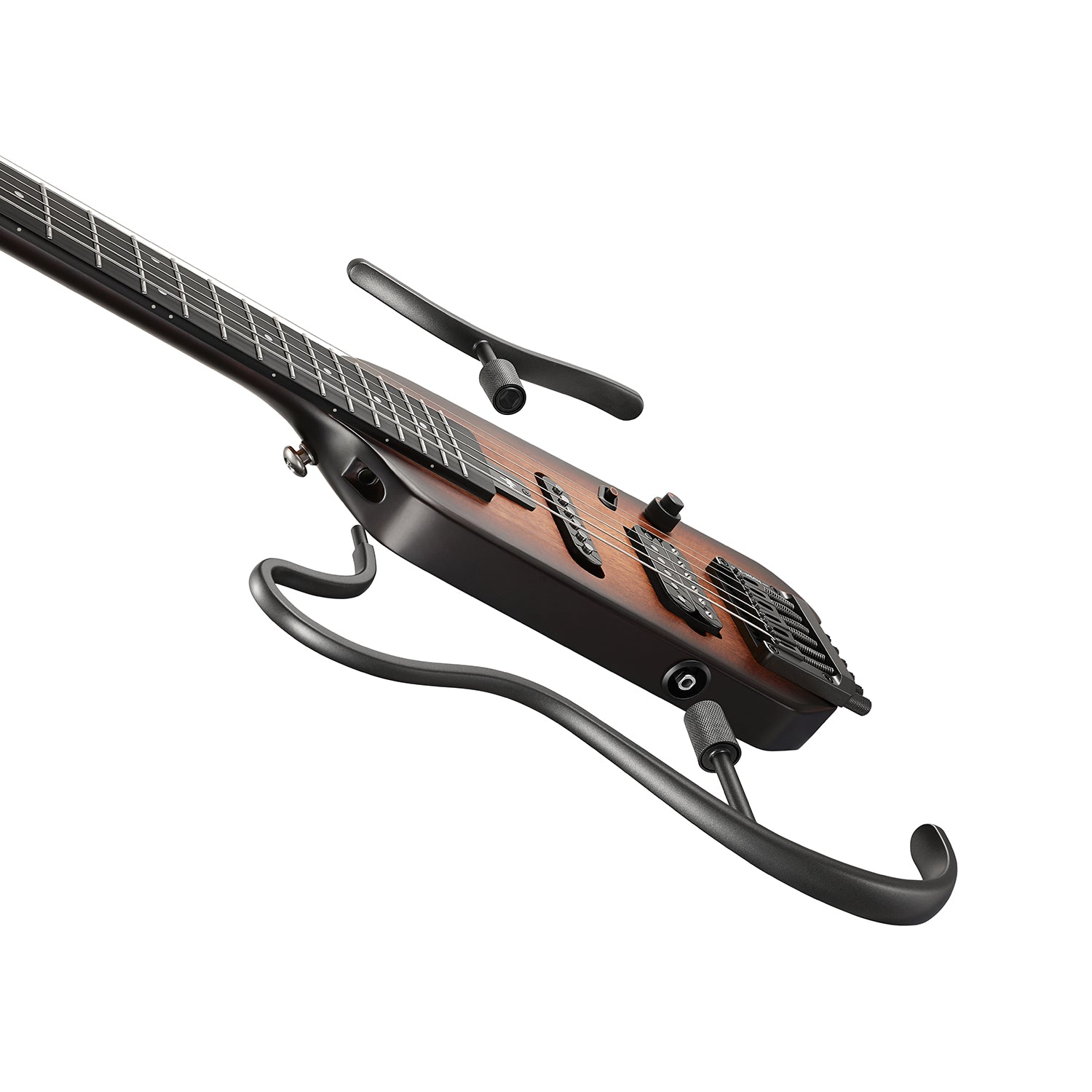 Donner HUSH™ X Kopflose Bauweise E‑Gitarre-Sunburst##