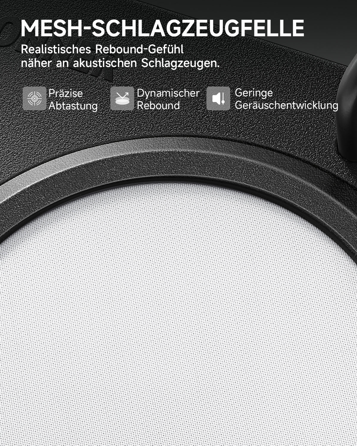 Donner Beat Go Tragbares elektronisches Schlagzeug