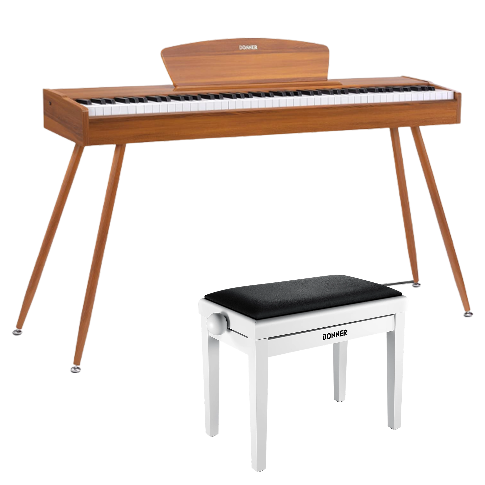 wie viele pedale hat ein modernes klavier DDP-80 Digital-Piano für Zuhause Stilvolles Holzdesign -Donner
