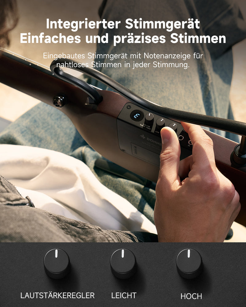 Donner HUSH™ C Klassische Nylonsaiten Gitarren