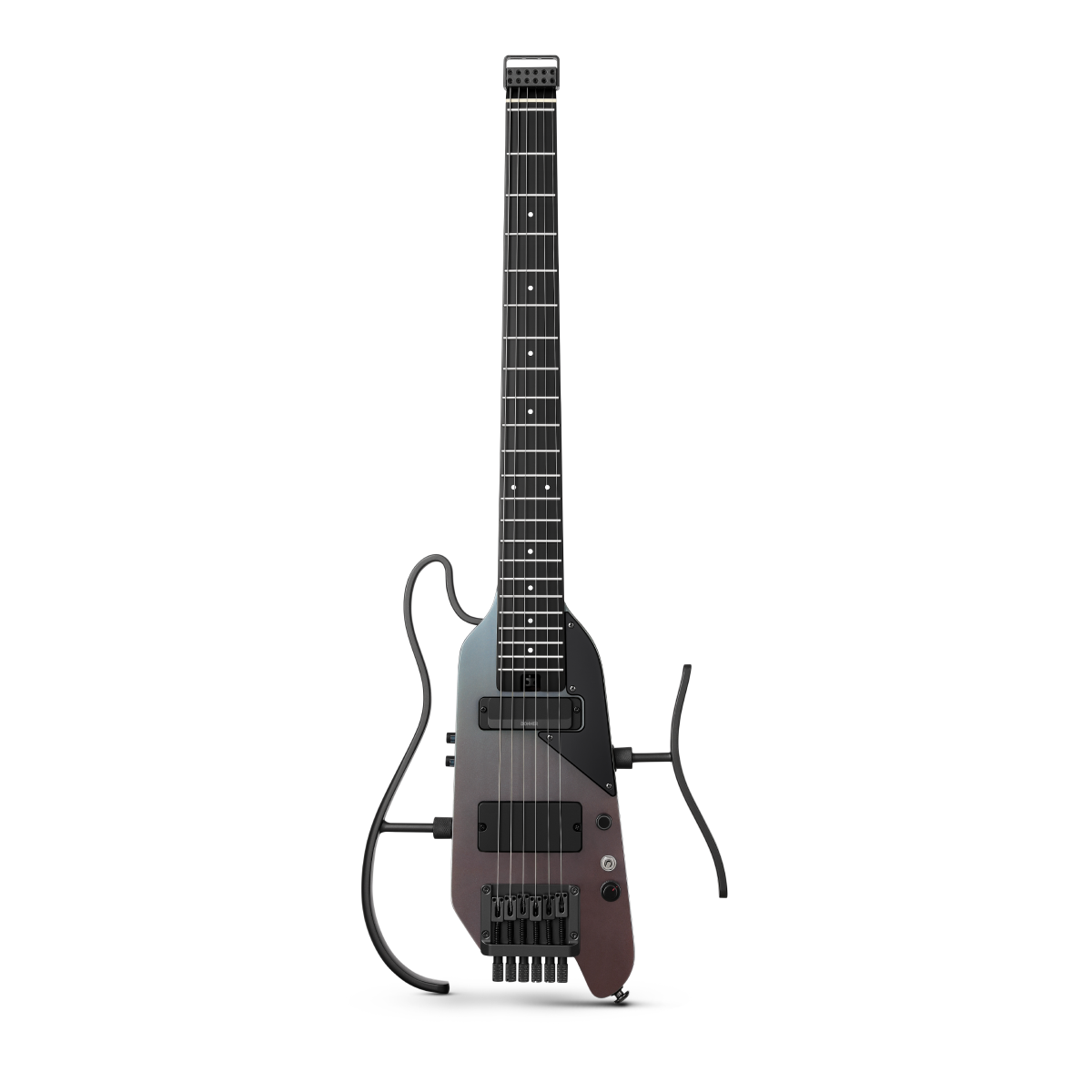 Donner HUSH™ X PRO Multi-Effekt-E-Gitarre-Schwarz-Aurora##