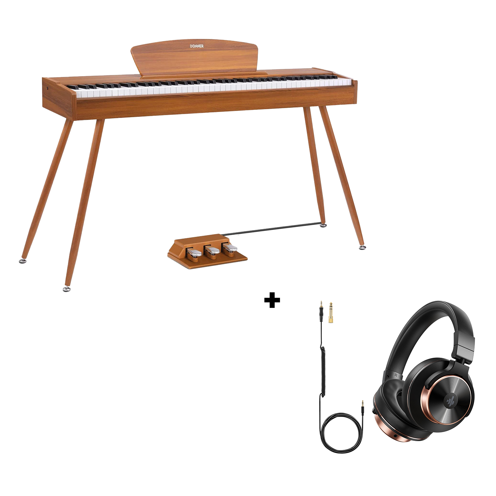 Donner DDP-80 Digital piano im Holzdesign