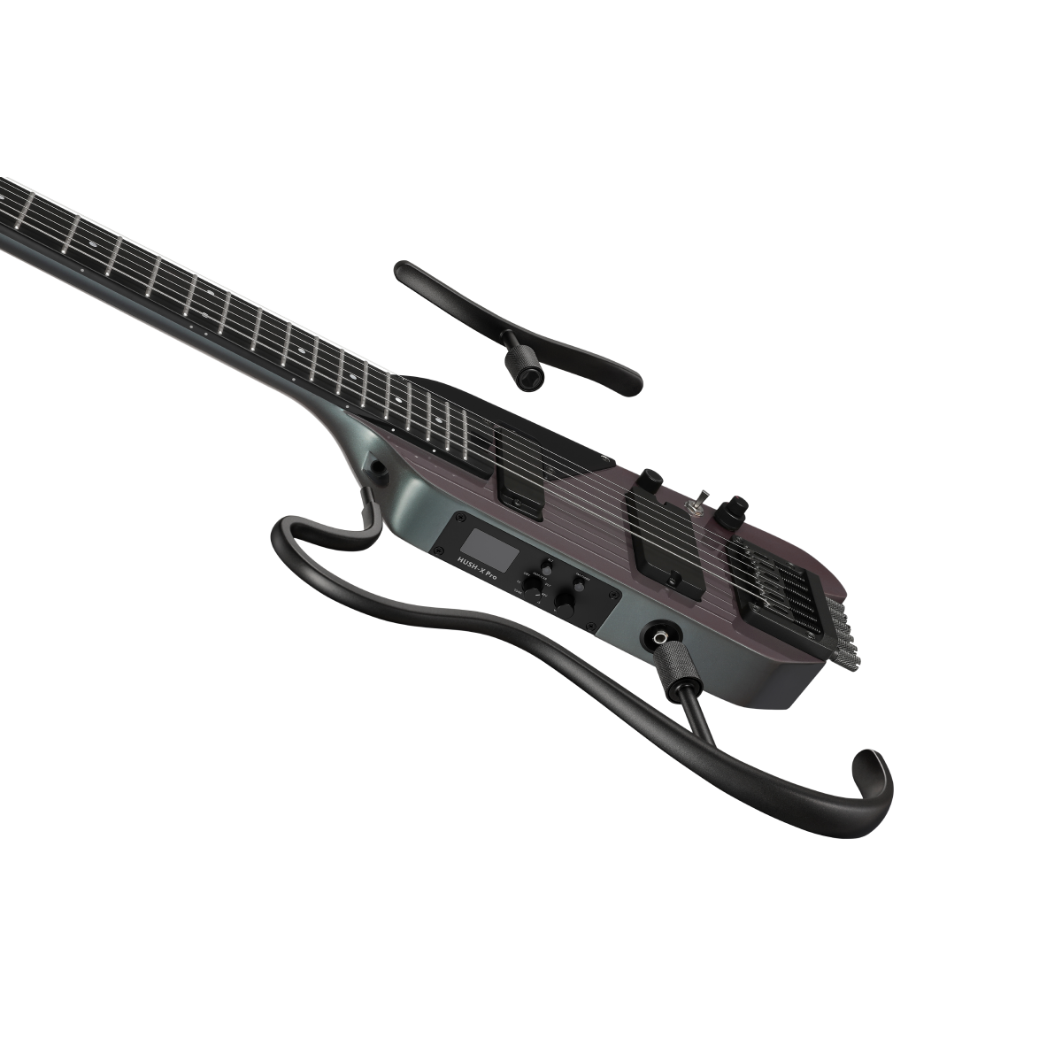 Donner HUSH™ X PRO Multi-Effekt-E-Gitarre-Schwarz-Aurora##