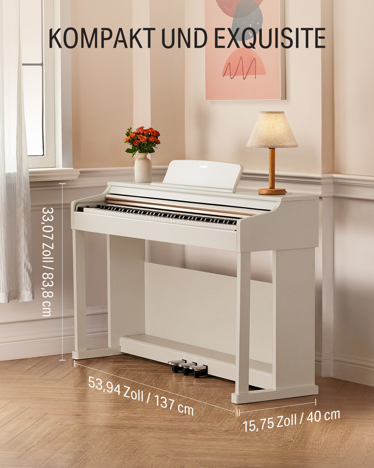 Donner DDP-100 Gewichtetes Digital Piano