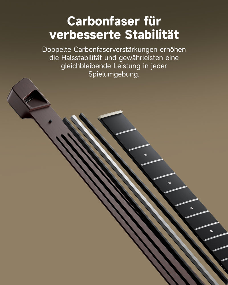 Donner HUSH™ C Klassische Nylonsaiten Gitarren