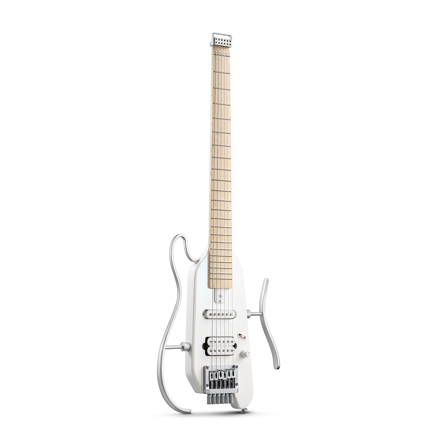 Donner HUSH™ X Kopflose Bauweise E‑Gitarre-Weiß【Offene Kiste】##