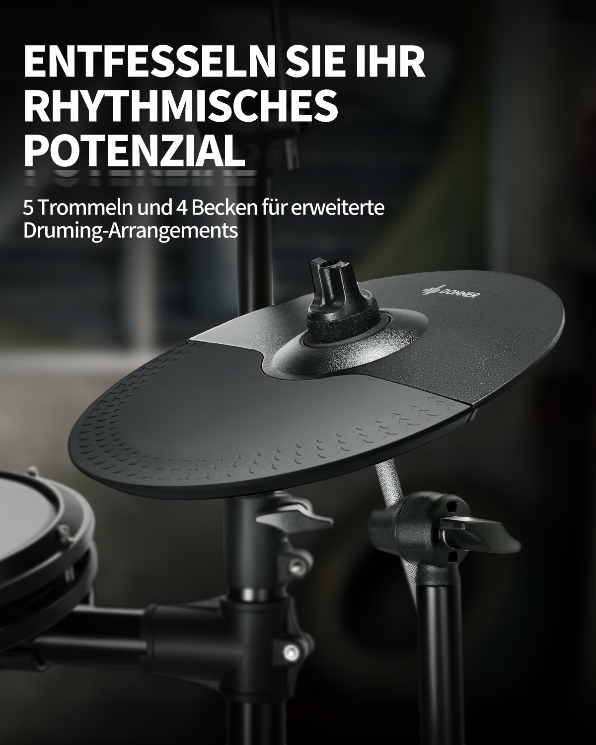 Donner DED-200X Elektronisches Schlagzeug