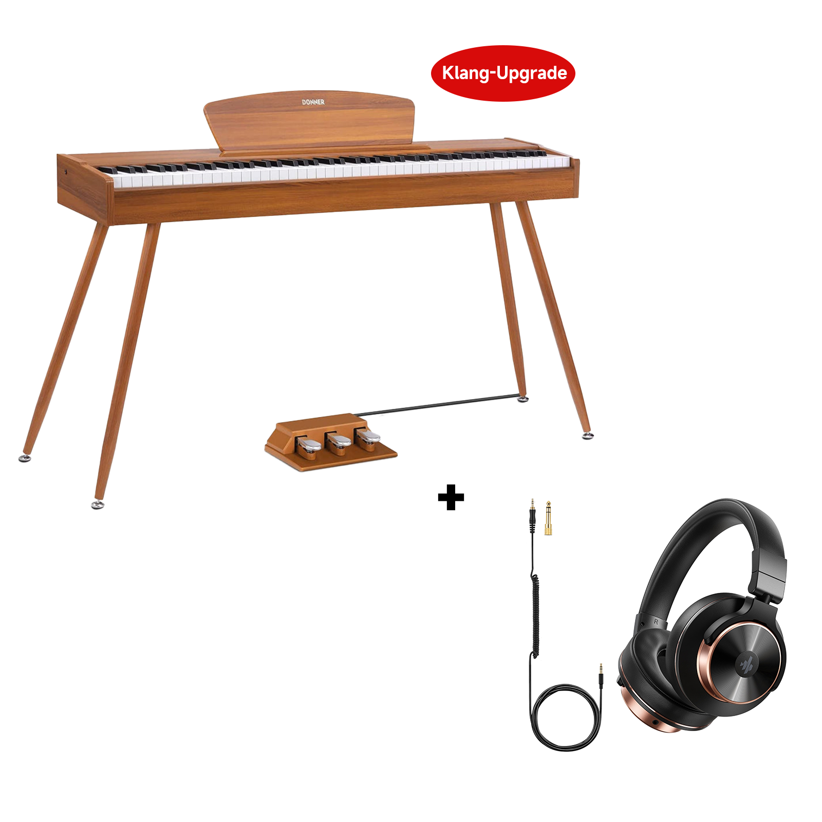 Donner DDP-80 Digital piano im Holzdesign