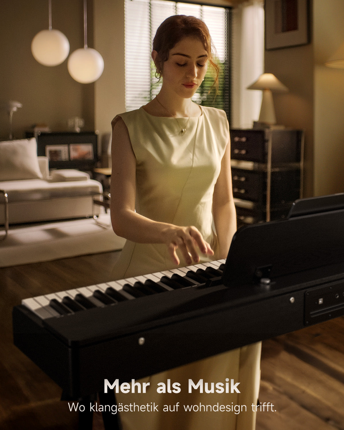 Donner OURA™ S100 Haushalts-Digital Piano-Schwarz##