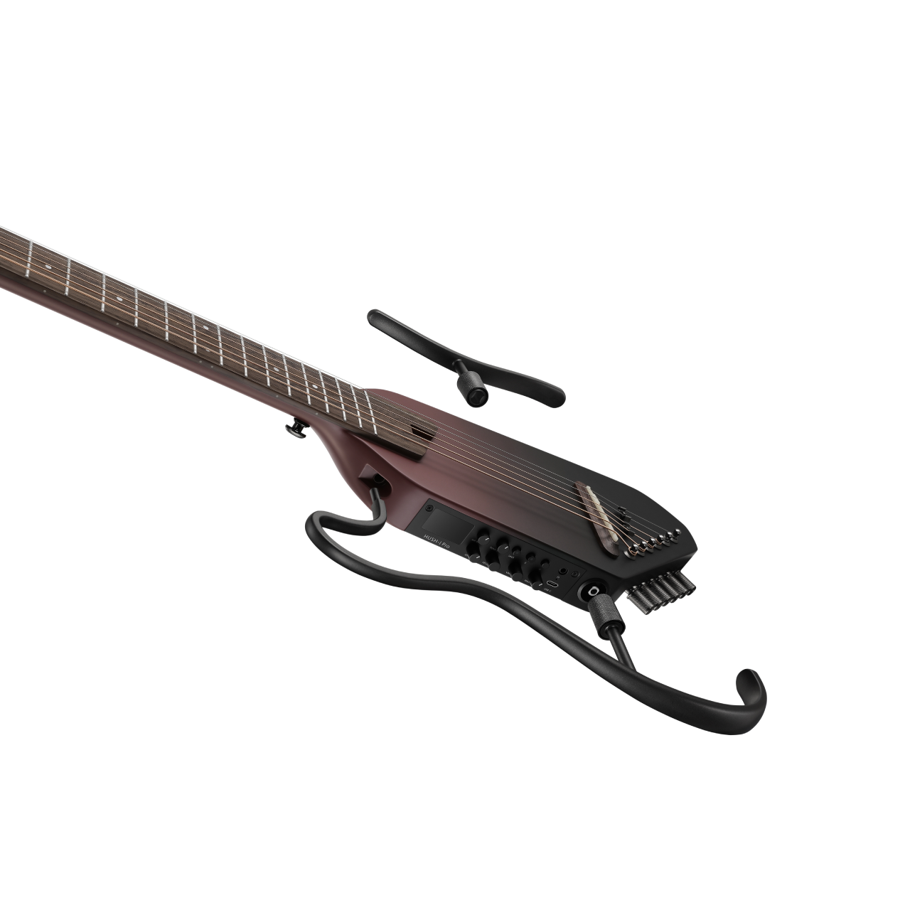 Donner HUSH™ I PRO Reisegitarre-Maillard-Braun Farbverlauf##